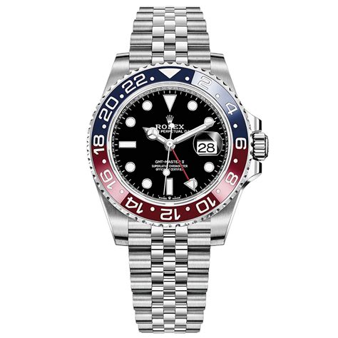 rolex gmt-master ii pepsi luxury men's watch 126710blro-0001 126710blro-0001-sd|rolex gmt.